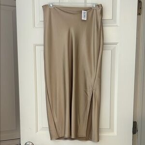 Old Navy Elegant Beige Pencil Skirt
